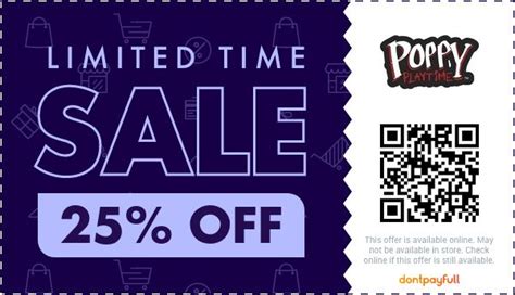 poppy playtime coupon code|Black Friday .